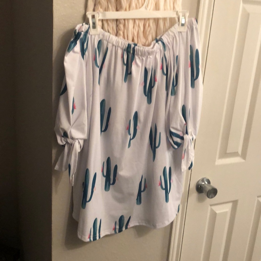 Off shoulder blouse